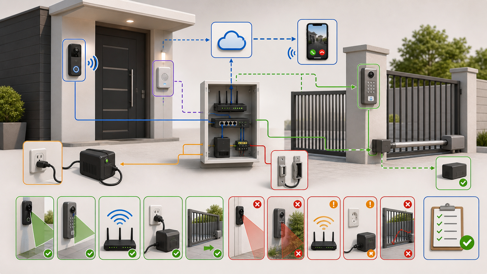 Doorbell Cameras and Gate Intercoms: What Has to Work Before Mobile Access Feels Reliable