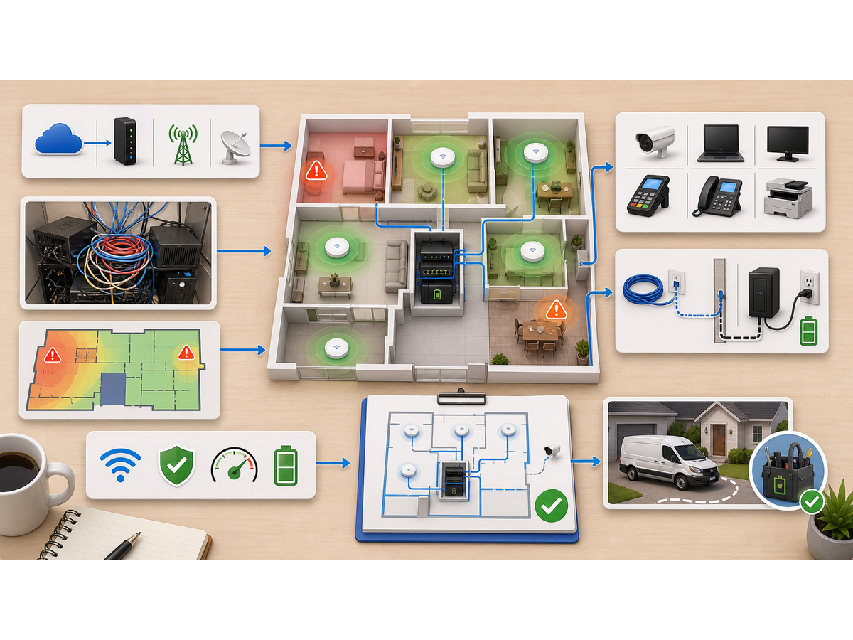 3D service map for When One Router Is Not Enough: Coverage Maps, Wired Backhaul and Equipment Cabinets