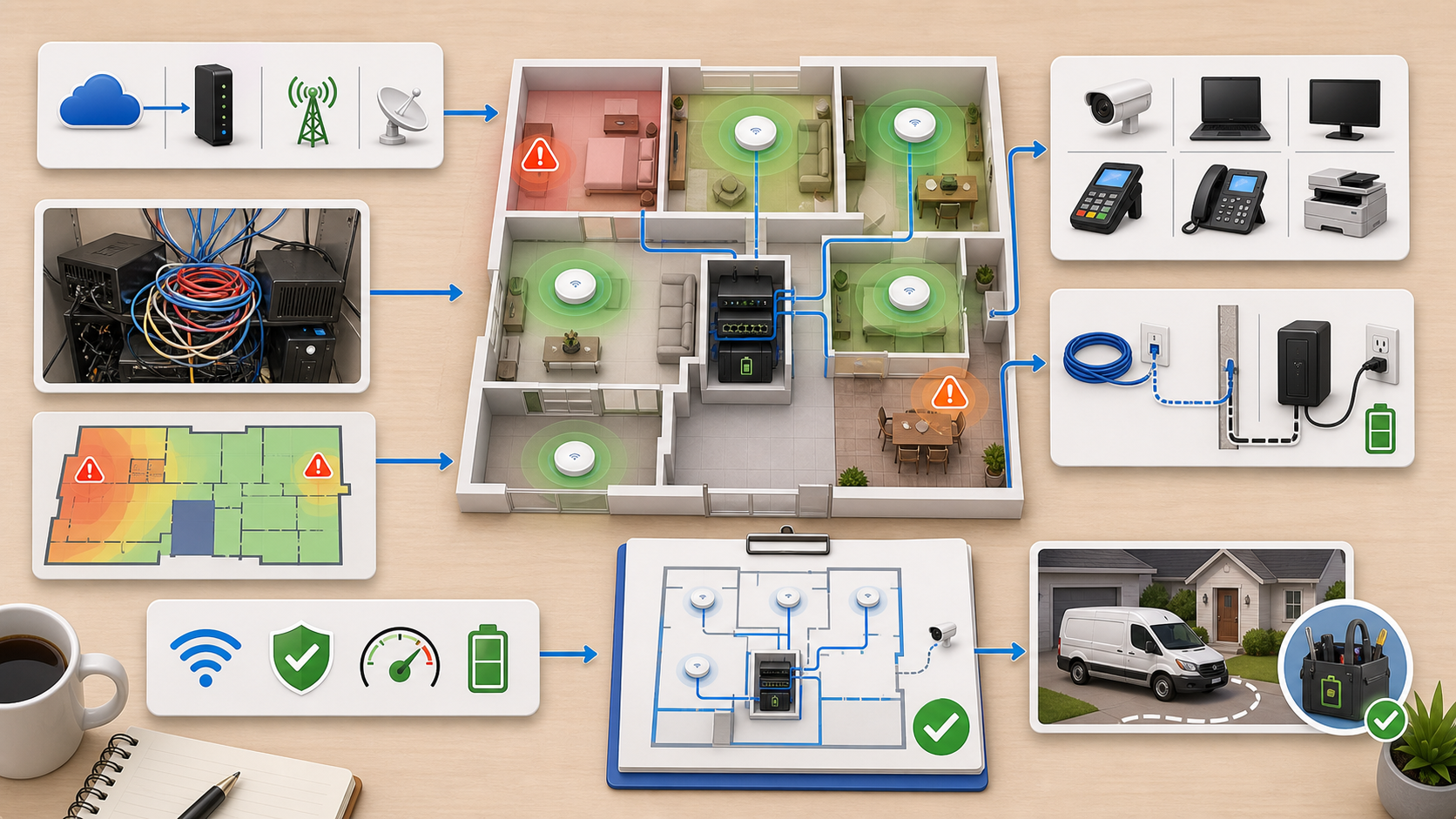 Network Planning Questions to Answer Before Booking Onsite Service