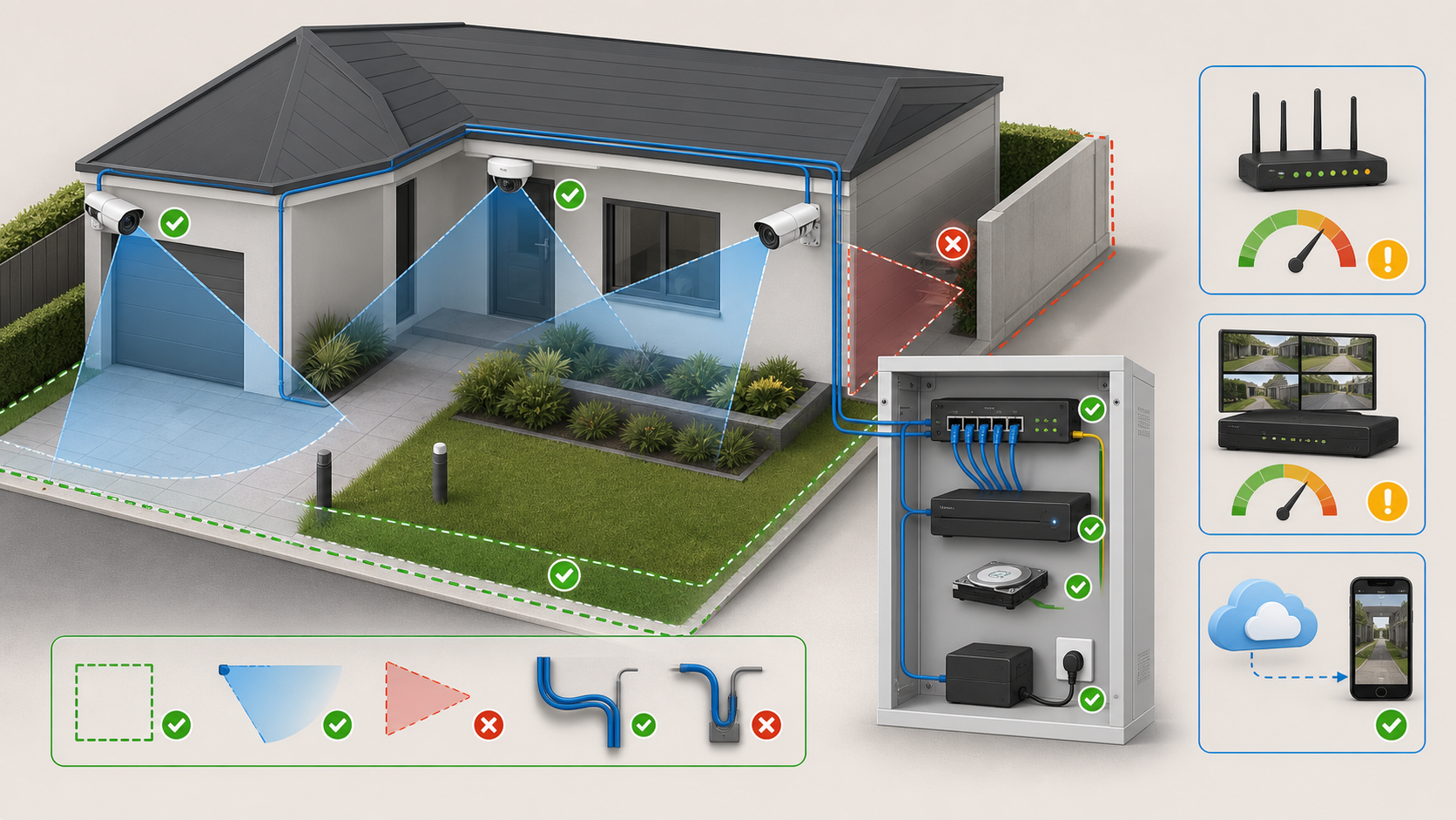 NVR, Cloud Storage and Local Recording: Practical Choices for Small Properties
