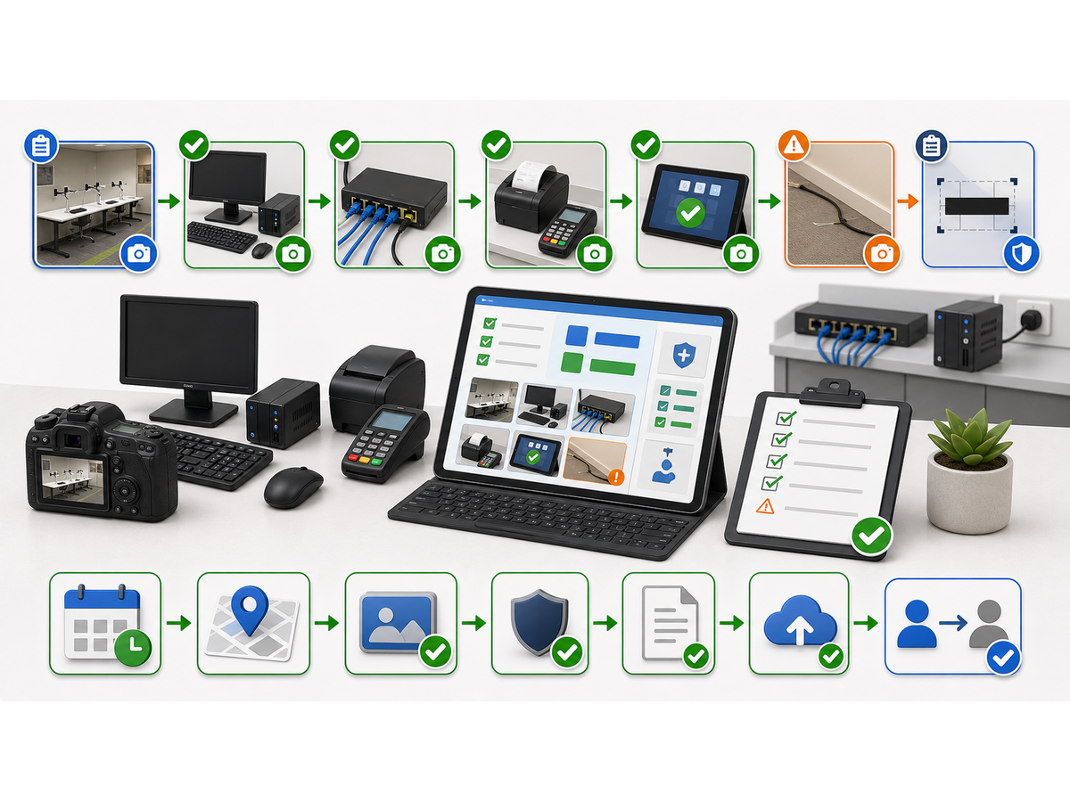 3D service map for accessibility device setup and privacy-safe support