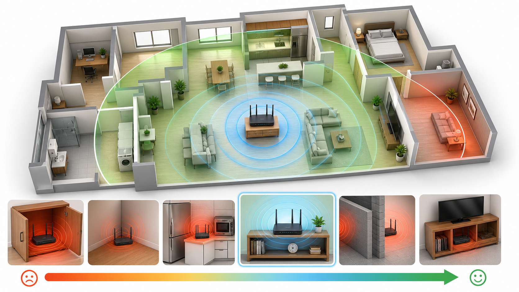 Router Placement Mistakes That Weaken a Whole-House Network