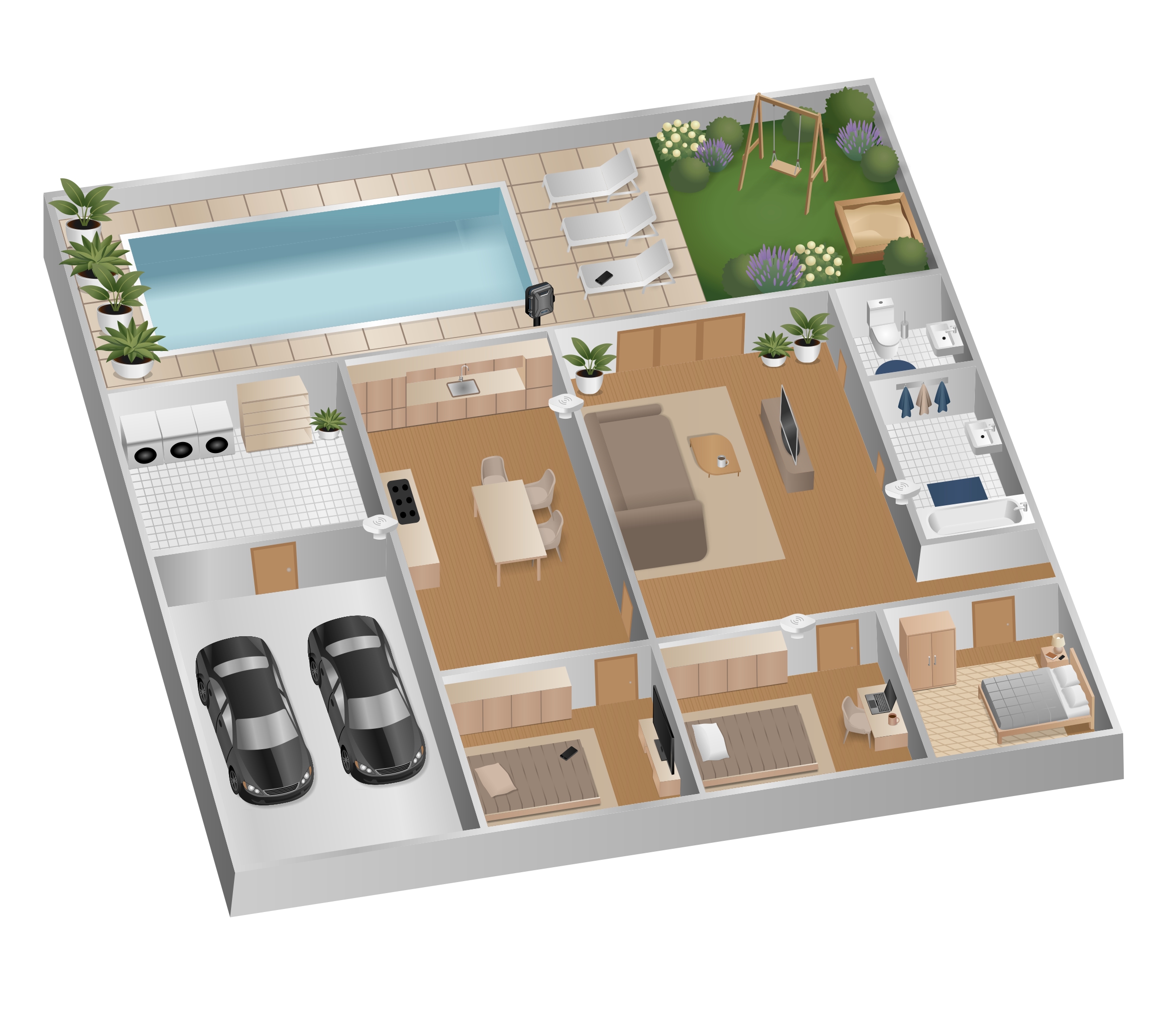 Large-Home Wi-Fi Planning: Router Placement, Access Points and Dead Zones