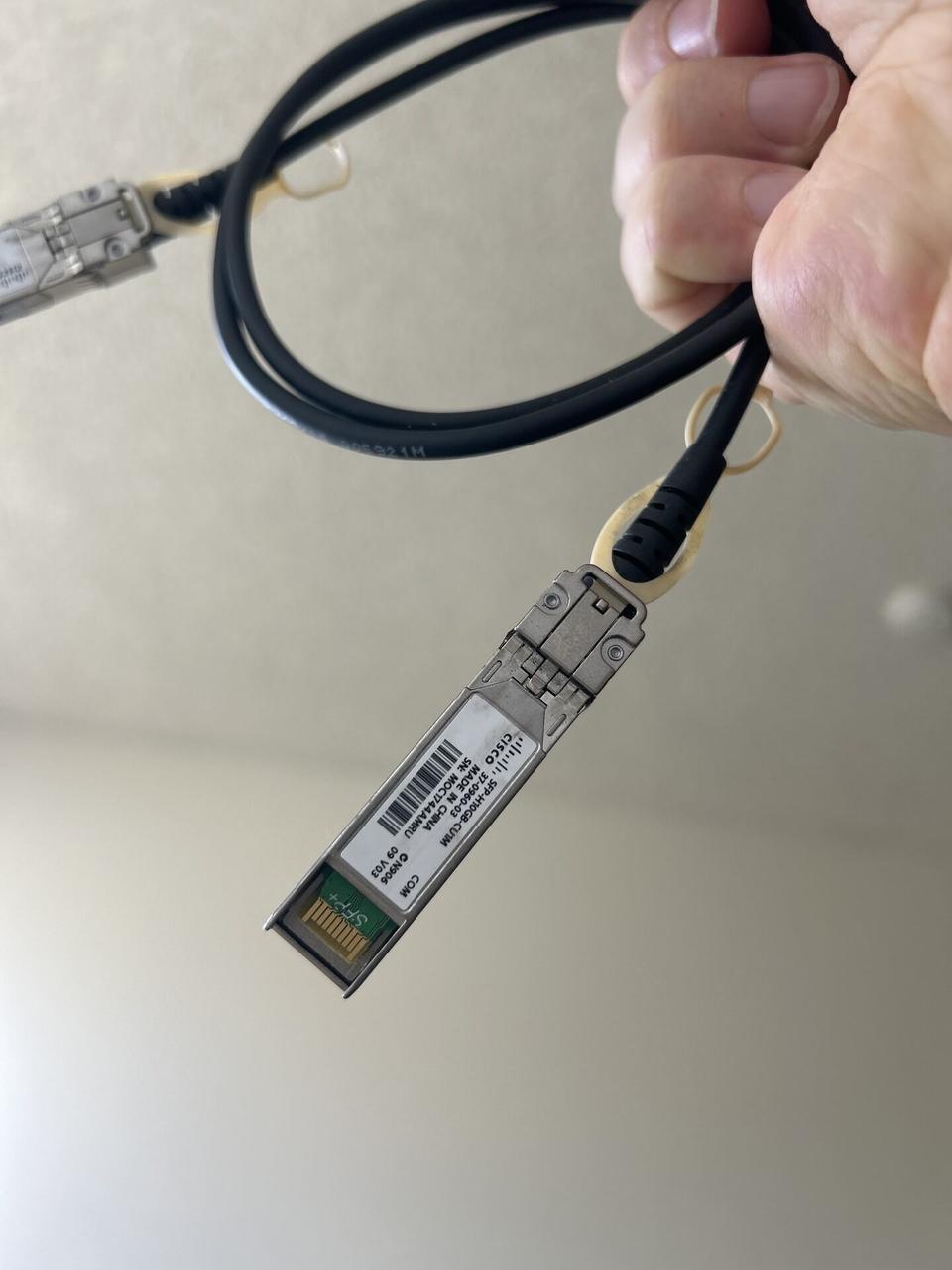 Alrty portfolio view of low-voltage hardware and device cabling for a connected device install