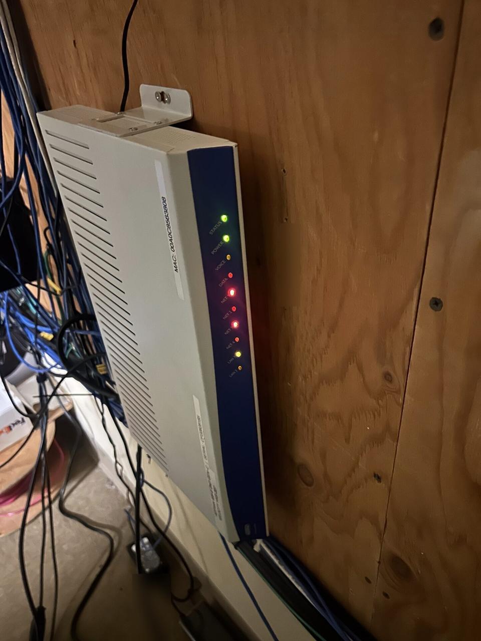 Onsite service photo showing VIP phone setup in a public-safe service photo with private numbers omitted