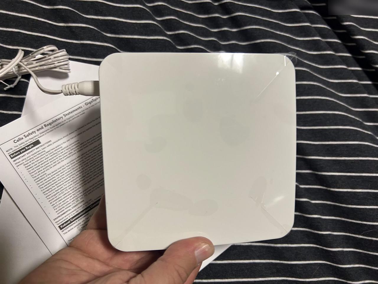 Smart technology service detail: network switch or router access-point hardware