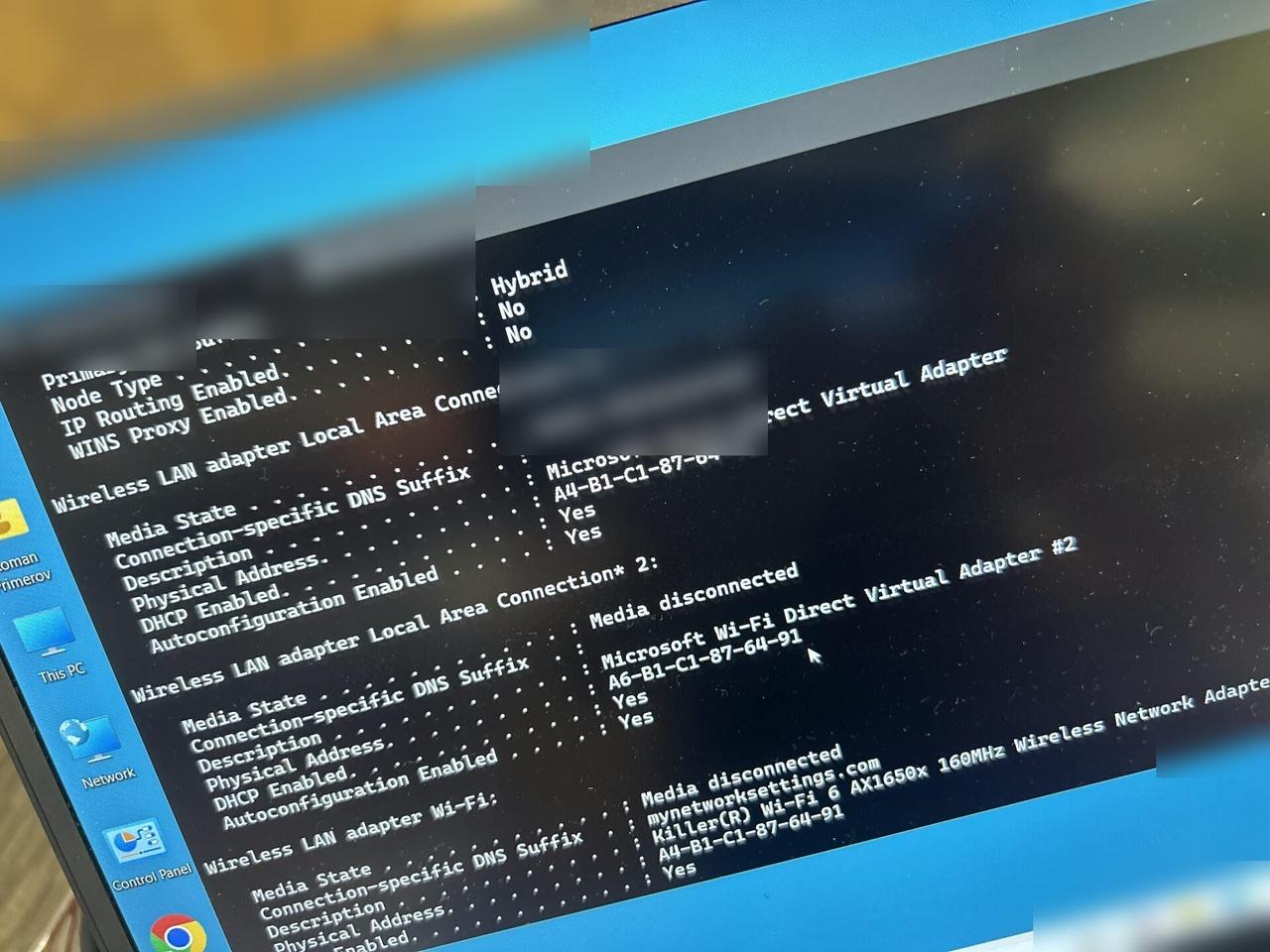 Public-safe portfolio image of checkout device screen during onsite support during terminal setup