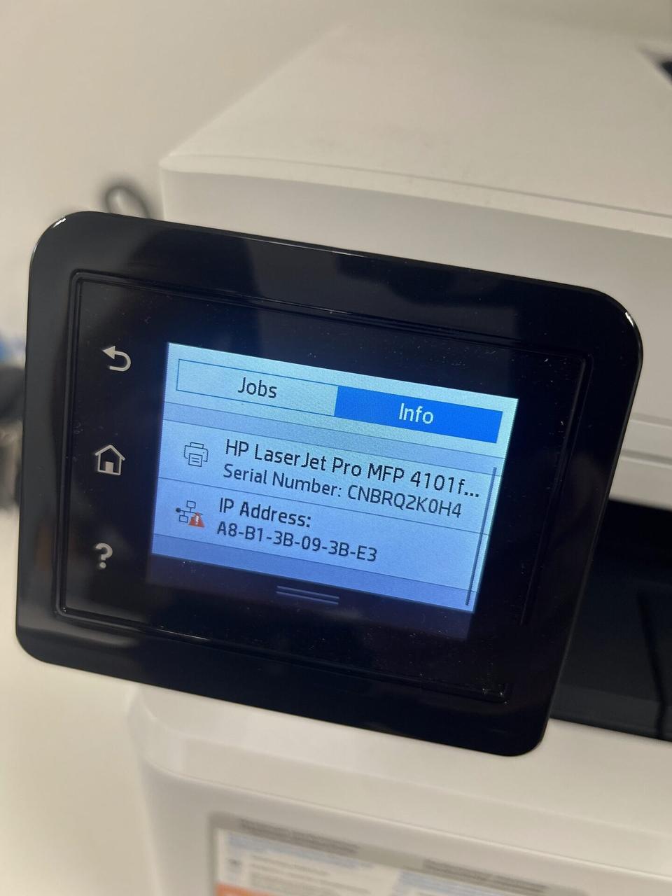 Alrty field photo with peripheral device support for office technology with connection context visible