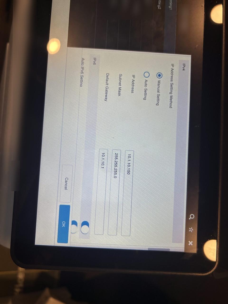 Orientation-reviewed printer and peripheral service field-service photo for office hardware support documented for a smart technology service call