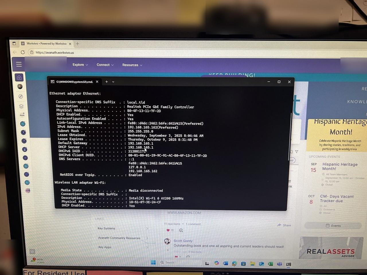 Alrty portfolio view of POS terminal screen during retail setup validation before final POS handoff