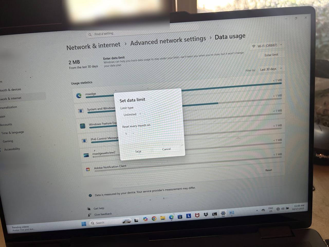Public-safe portfolio image of workstation monitor screen used for setup validation with private screen details omitted