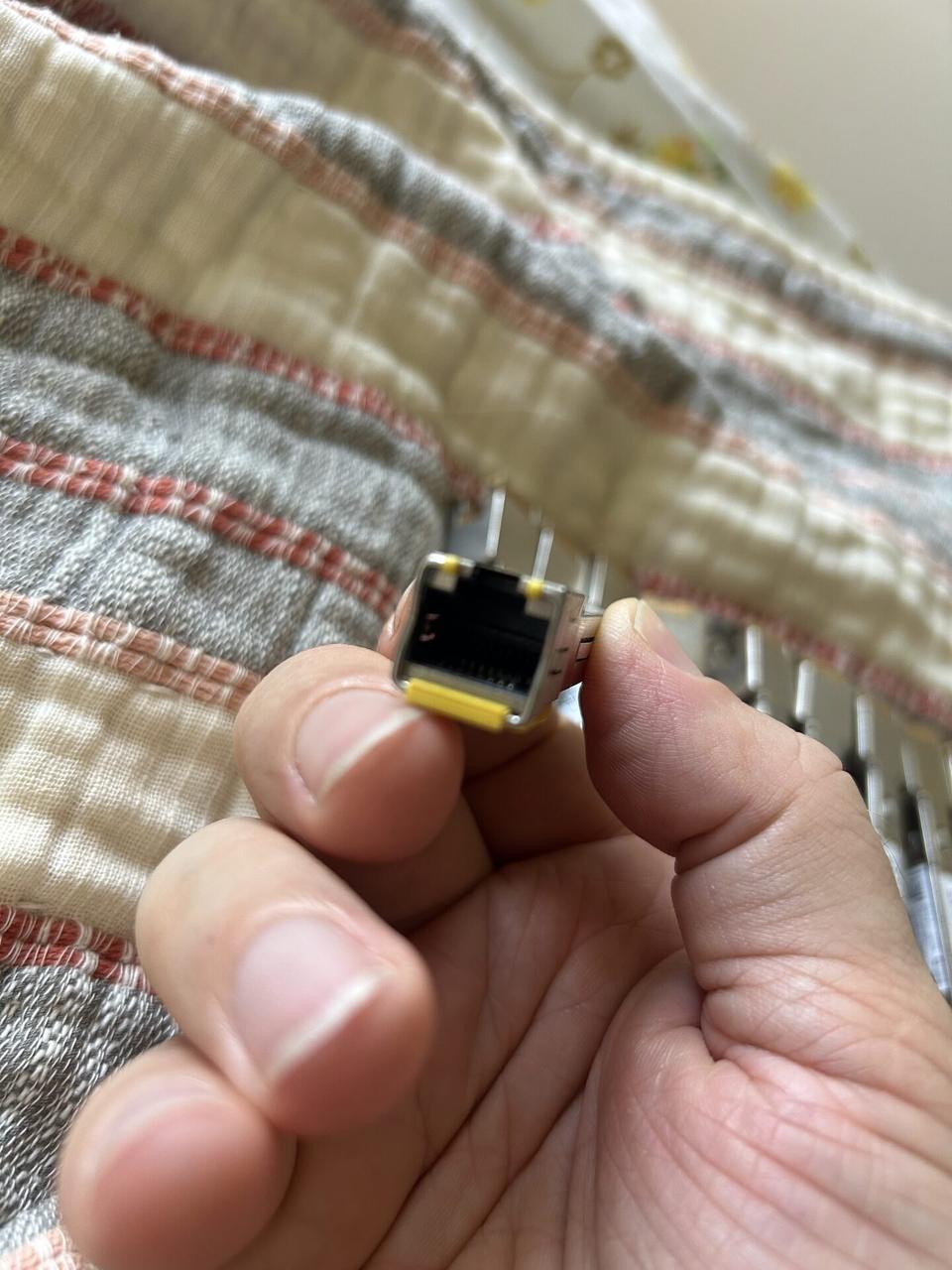 Smart technology service detail: low-voltage hardware and device cabling for a connected device install
