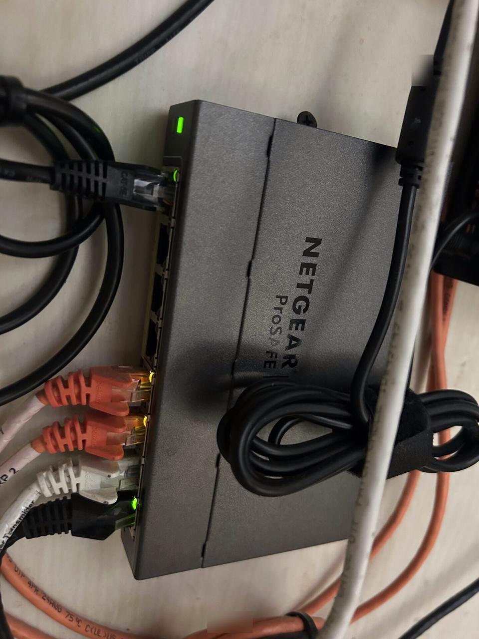 Network connectivity hardware at the service location for onsite Wi-Fi support during an Alrty onsite service visit