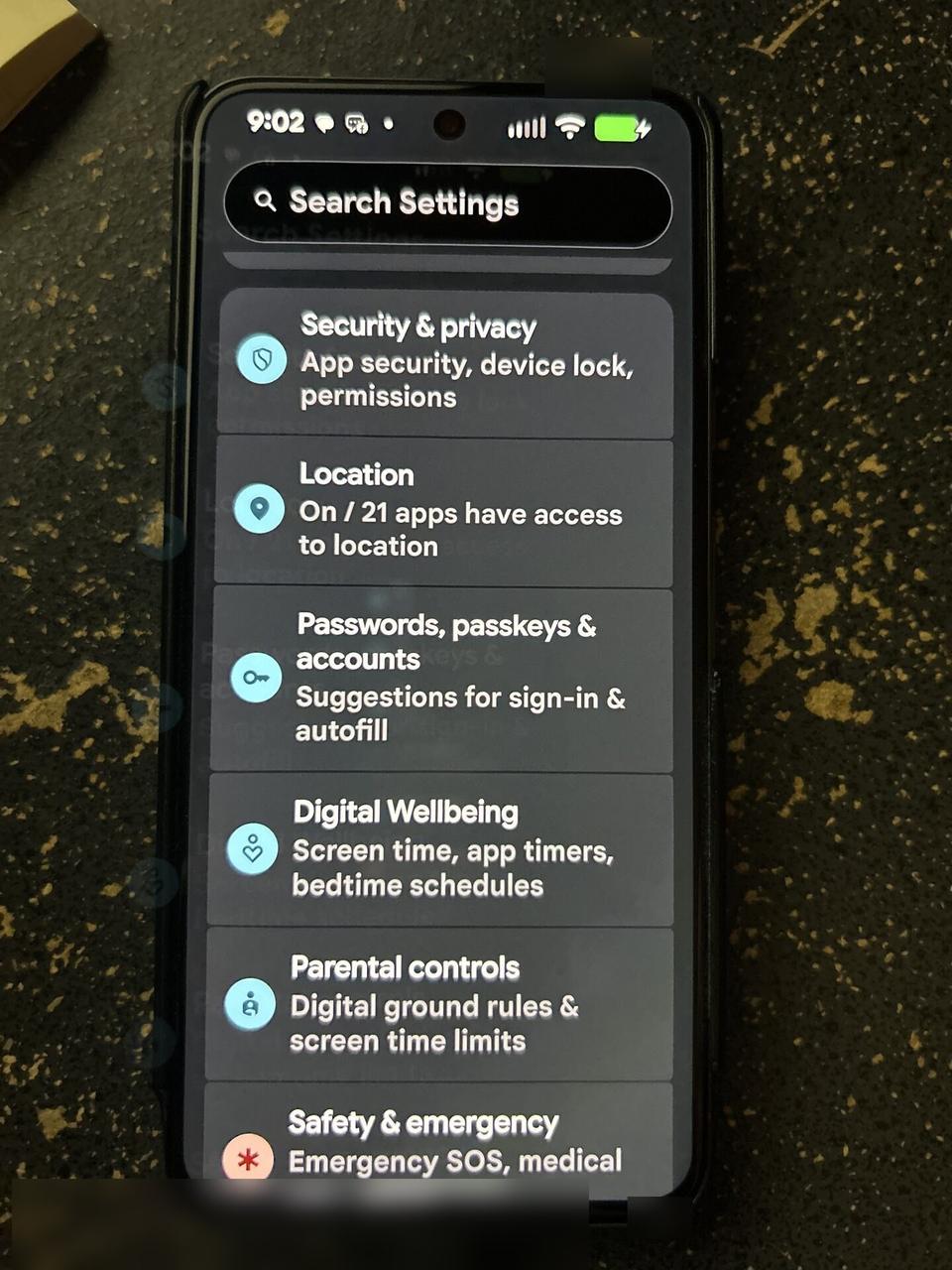 Smart technology service detail: phone system hardware during onsite support for connected phone service