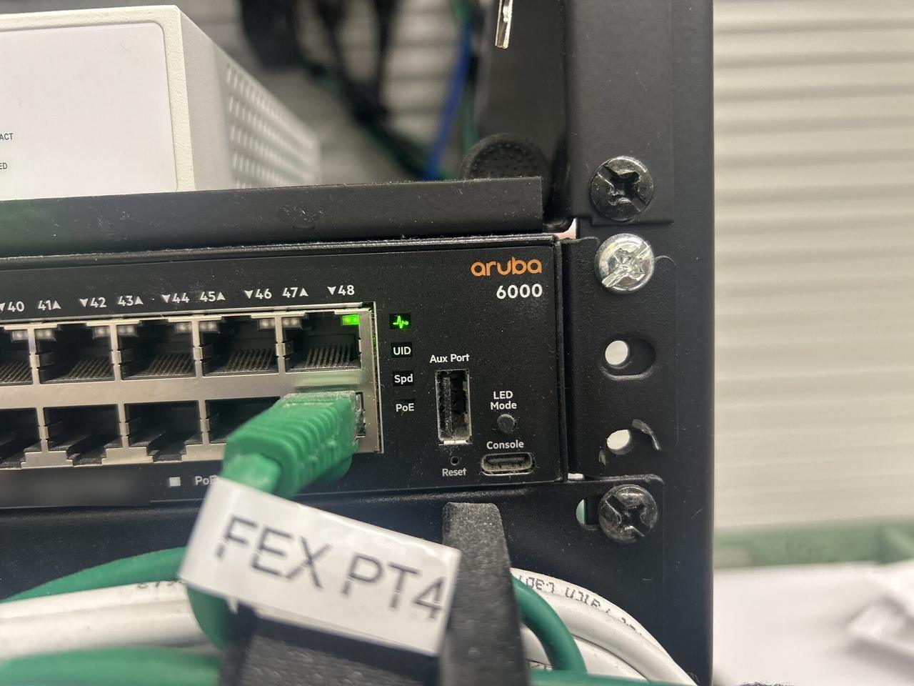 Alrty portfolio view of network switch or router access-point hardware