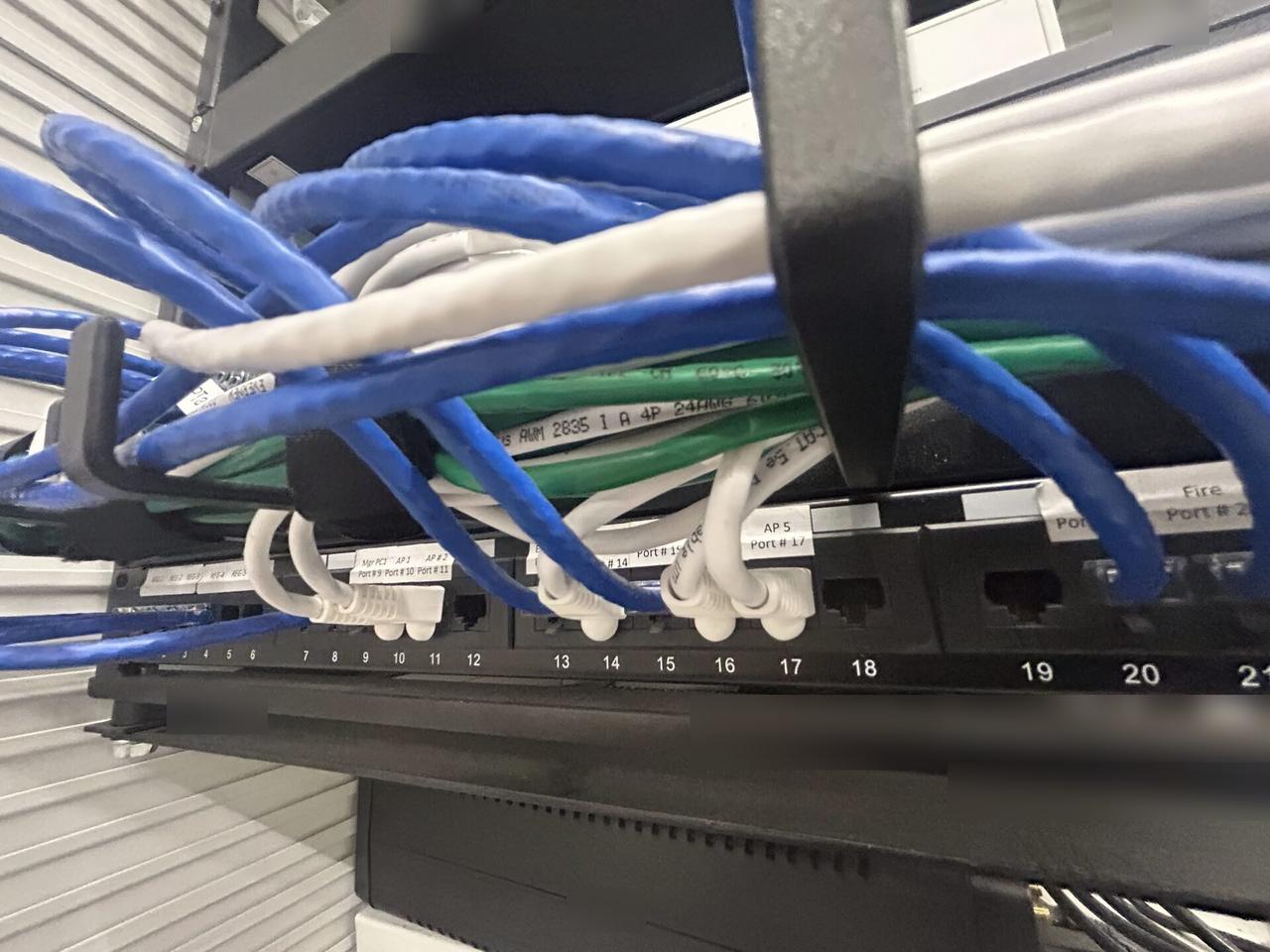 Public-safe portfolio image of network switch or router access-point hardware