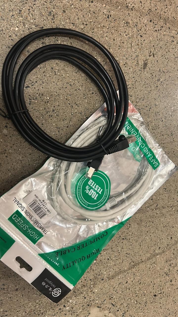 Onsite service photo showing optical network equipment during onsite service during fiber preparation