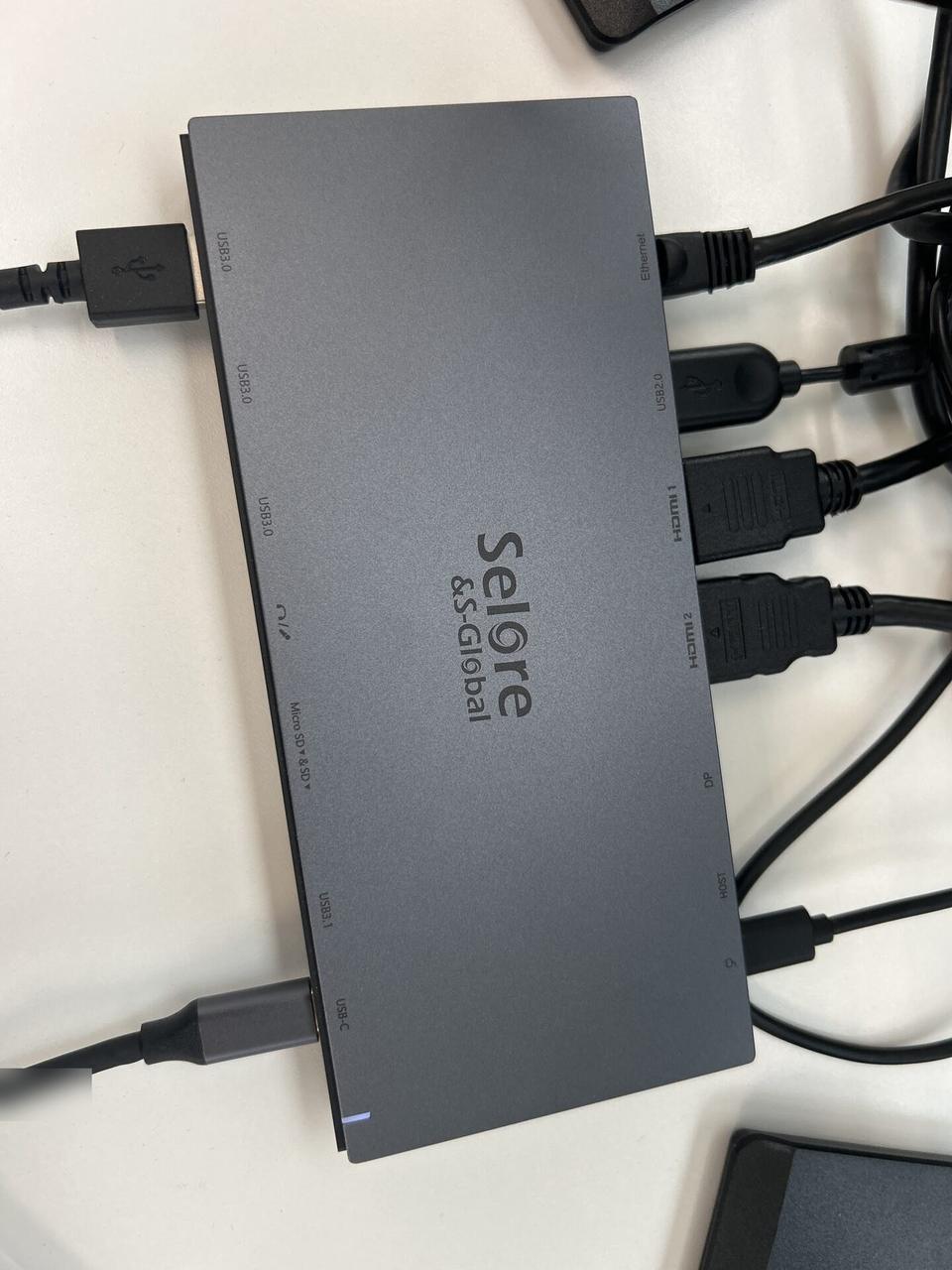 Public-safe portfolio image of low-voltage cable routing and device handoff during cable path verification
