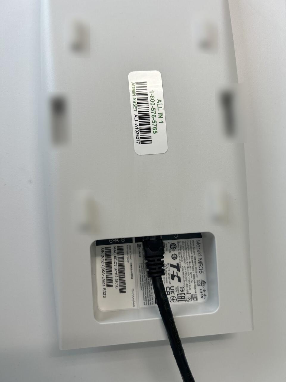 Alrty field photo with onsite smart technology support detail with private details omitted