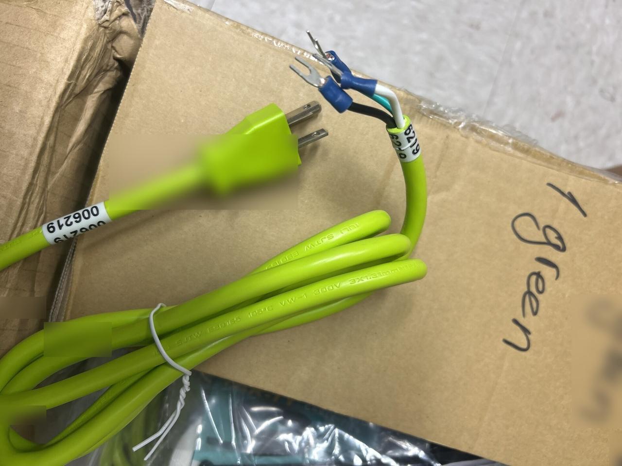 Equipment cabinet cabling and switch handoff during switch or patch-panel service during an Alrty onsite service visit