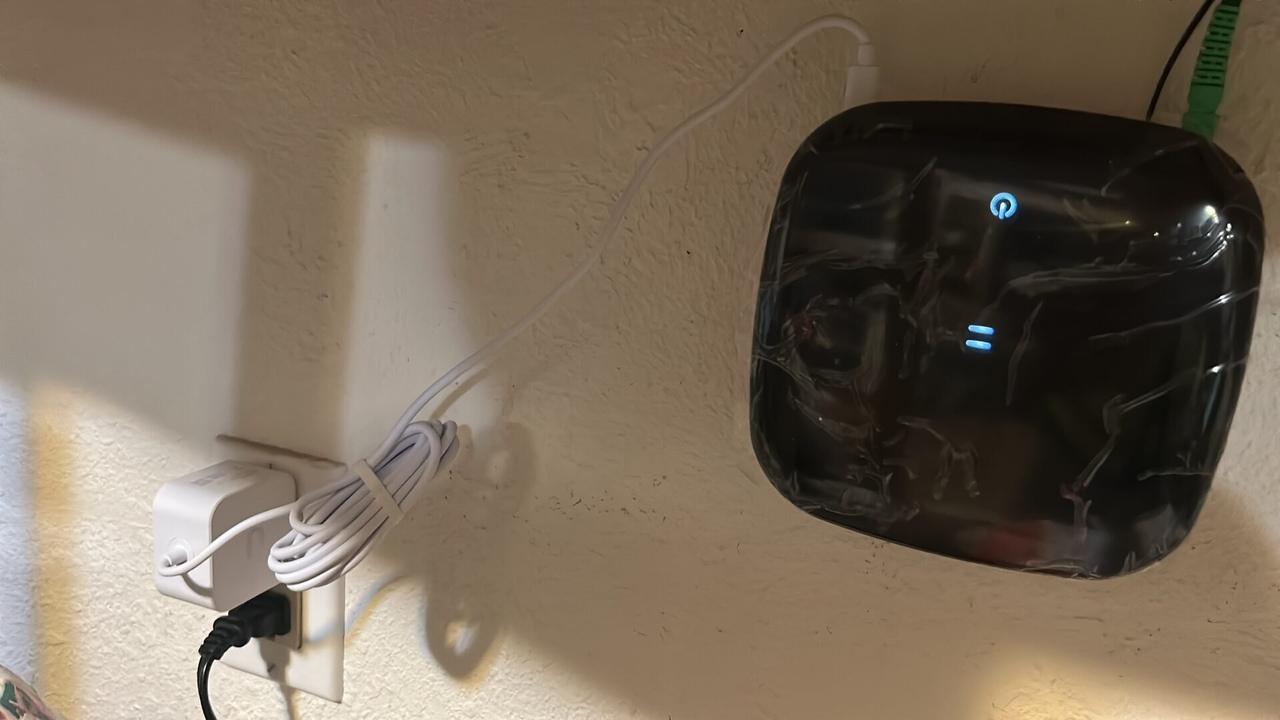 Service documentation showing fiber optic cable and service handoff work during optical service verification