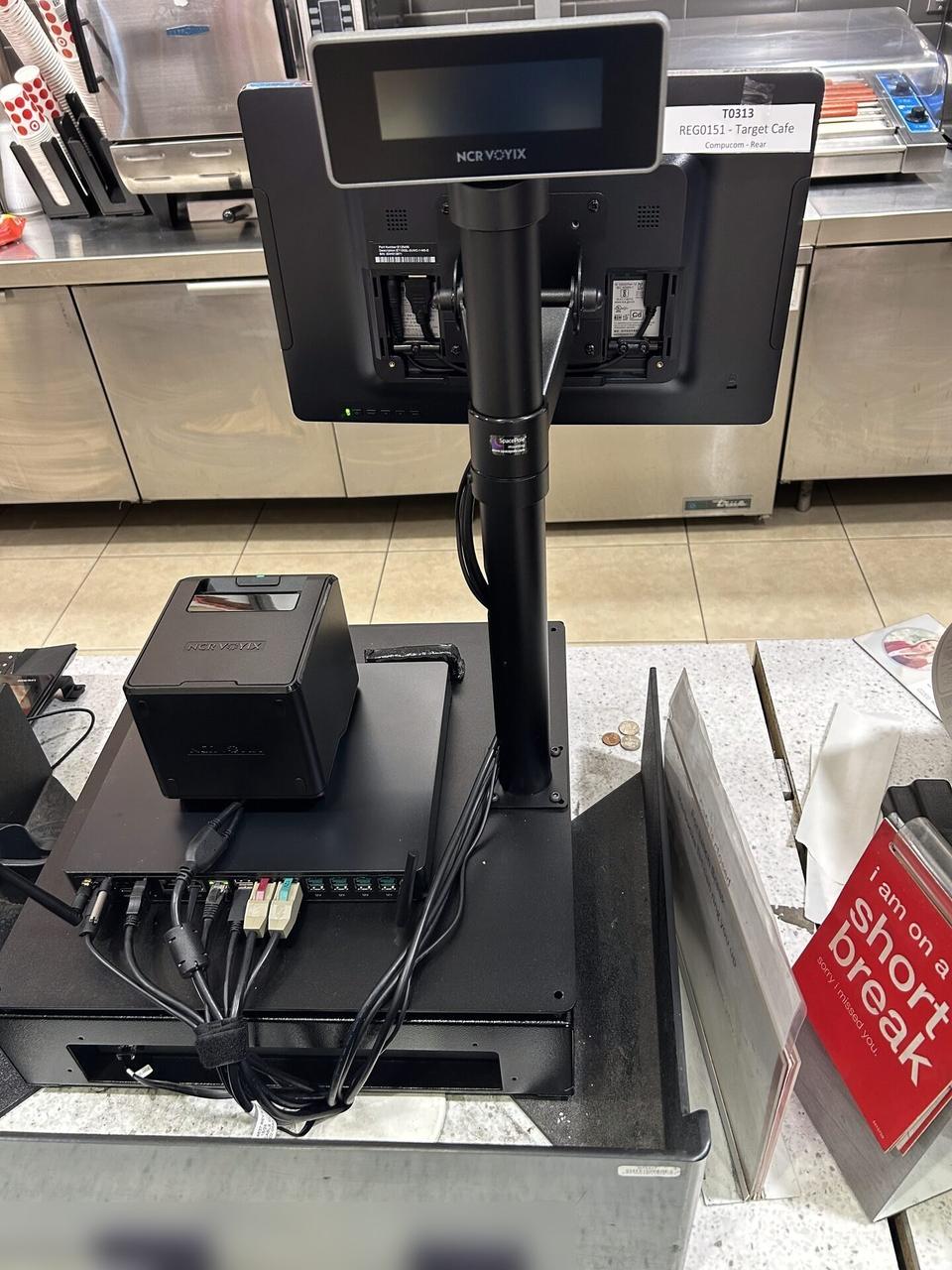 Alrty portfolio view of checkout station POS hardware for payment hardware service