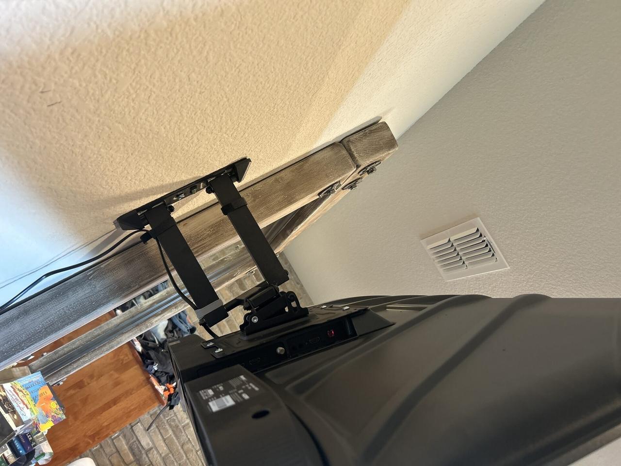 Retail POS lane hardware with register peripherals, cabling and checkout equipment prepared for onsite service