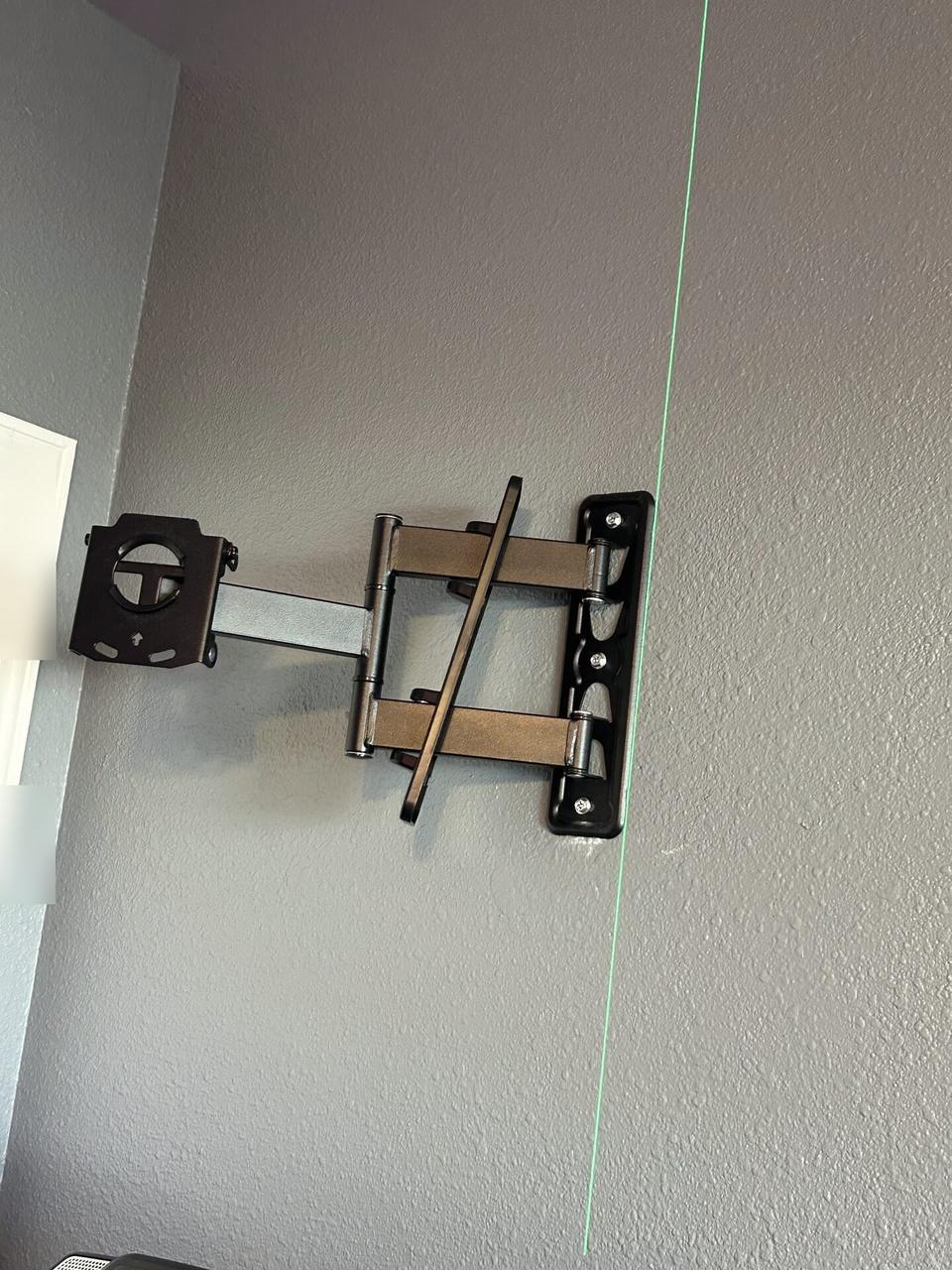 Alrty portfolio view of home theater cabling and display service detail with private room details omitted
