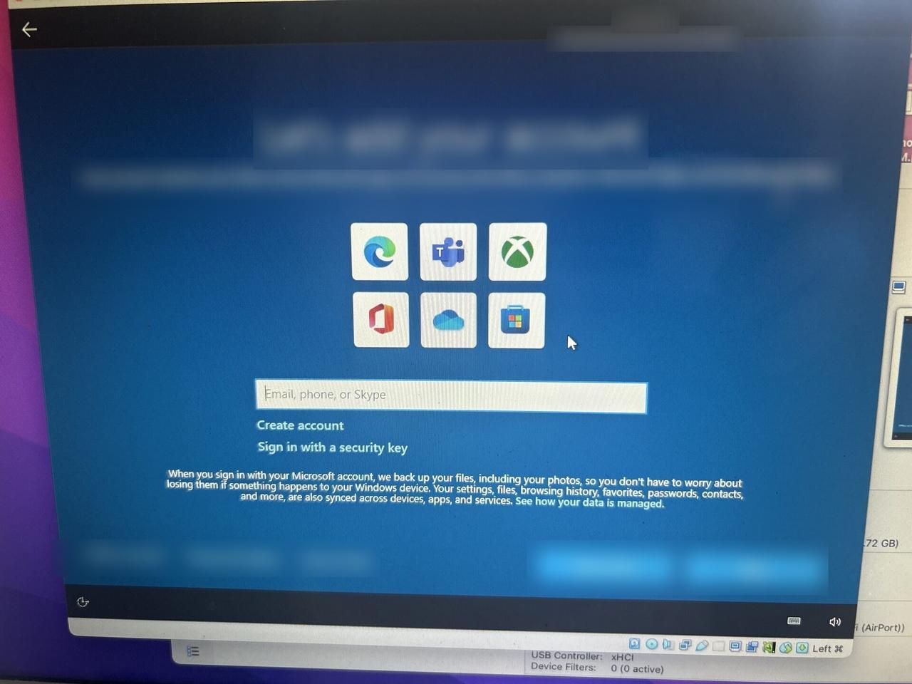 Alrty field photo with desktop monitor during service verification during workstation verification