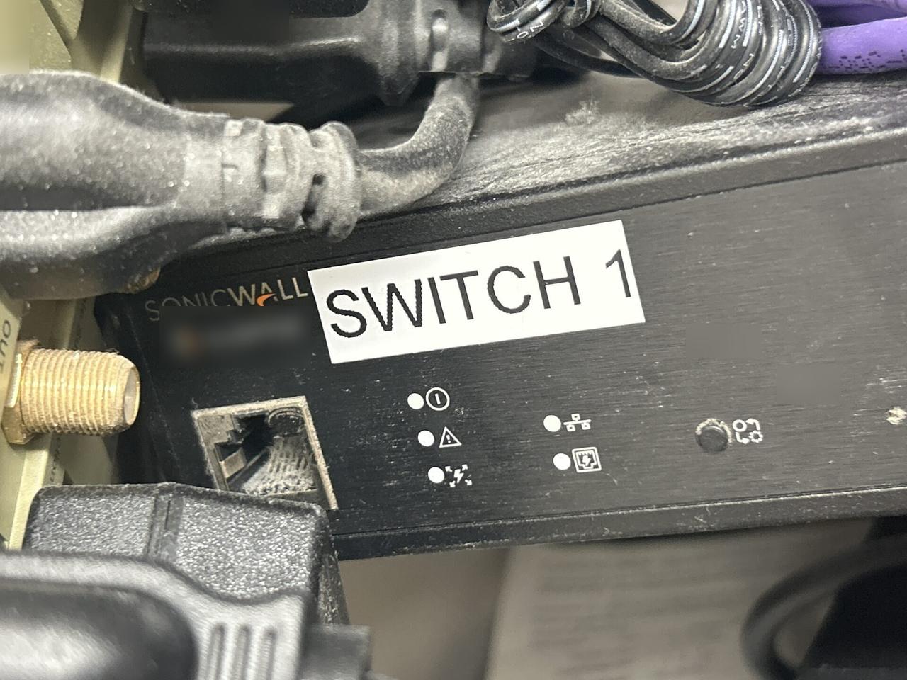 Alrty portfolio view of low-voltage hardware and device cabling during field wiring work