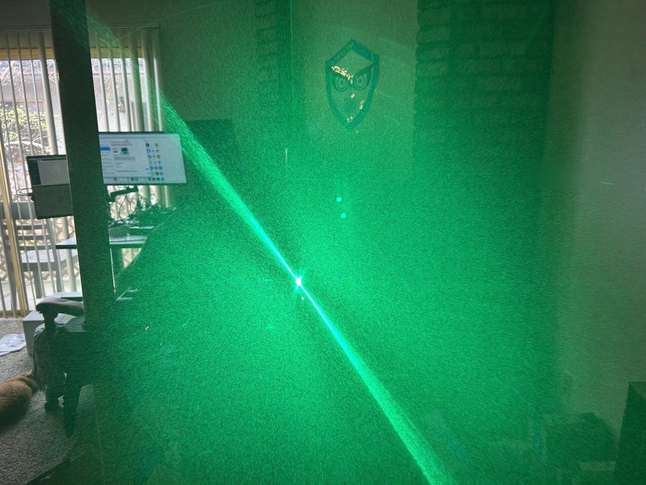 Onsite service photo showing network technician tools in the Alrty office