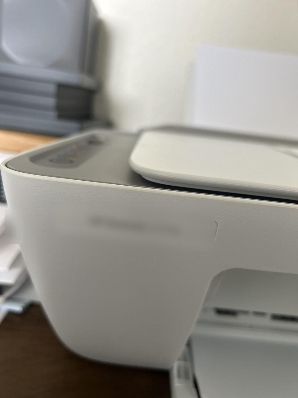 Public-safe portfolio image of business printer setup at the service location for office hardware support